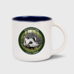 Kubek MałgorzaTa Od Jeży (biało-niebieski 400 ml)