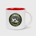 Kubek MałgorzaTa Od Jeży (biało-czerwony 400 ml)