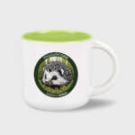 Kubek MałgorzaTa Od Jeży (biało-zielony 400 ml)