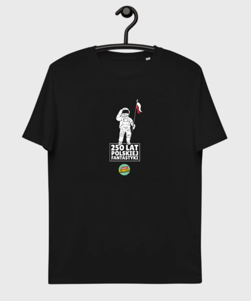 Koszulka czarna 250 lat polskiej fantastyki