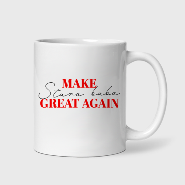 Kubek MAKE Stara Baba GREAT AGAIN 2 (330 ml)
