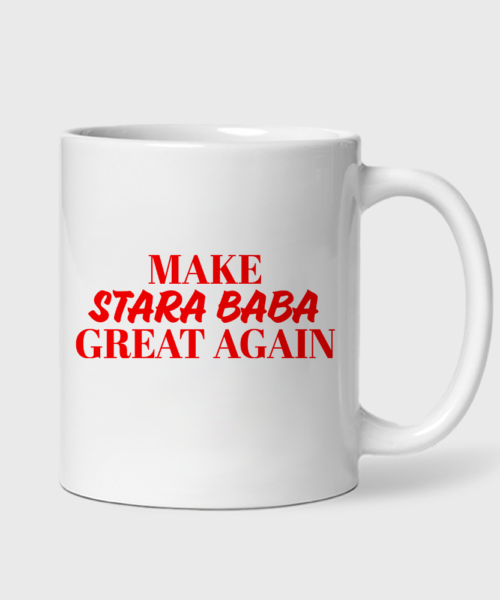 Kubek MAKE MAKE Stara Baba GREAT AGAIN (330 ml)