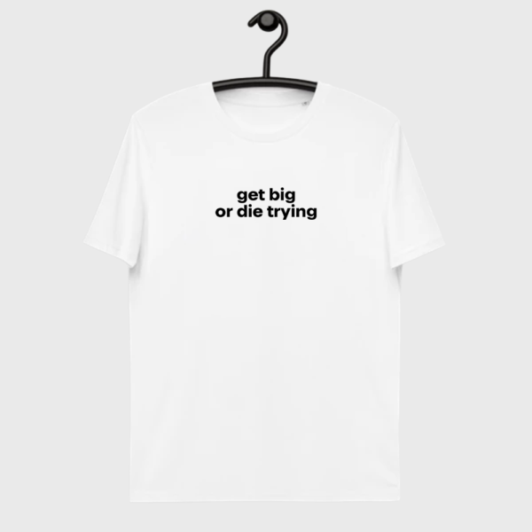 Koszulka biała get big or die trying