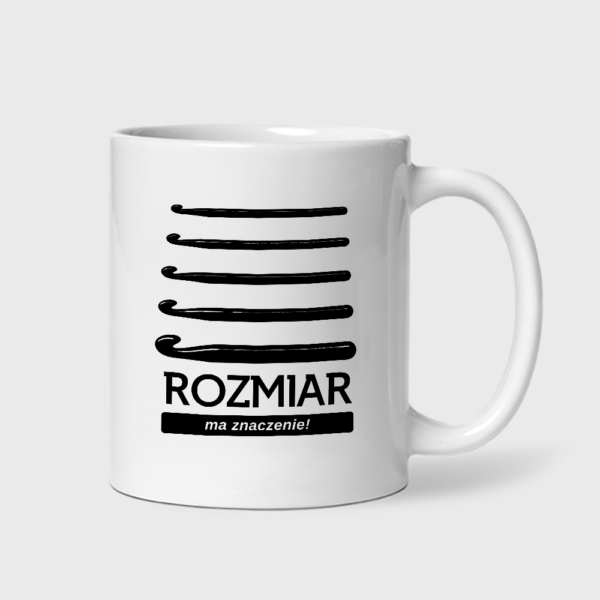 Kubek Rozmiar ma znaczenie (330 ml)