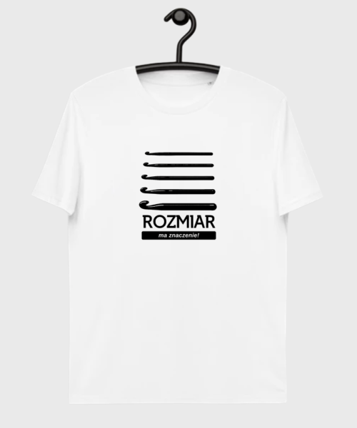 Koszulka biała Rozmiar ma znaczenie