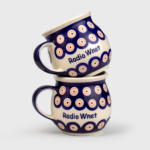 Kubek Radio Wnet – ceramika bolesławiecka (250ml)